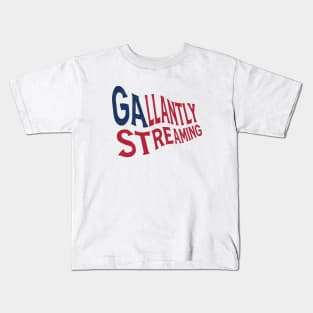 The Gallantly Streaming flag Kids T-Shirt